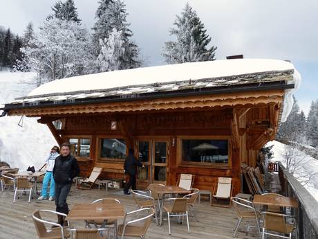 Hutten, Bergrestaurants  Pays du Mont Blanc – Bergrestaurants, hutten Les Houches/Saint-Gervais – Prarion/Bellevue (Chamonix)