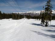 Breed beginnersgebied bij Ute Park