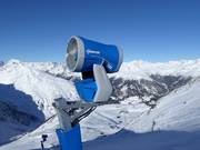 Sneeuwkanonnen bij de Leppleskofelbahn