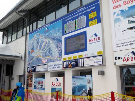 Neder-Beieren: oriëntatie in skigebieden – Oriëntatie Arber