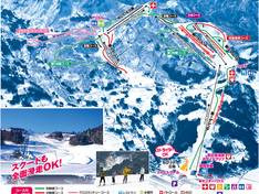 Pistekaart Itoigawa Seaside Valley