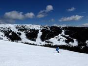 Uitzicht op de piste Kanonenrohr en de Schönberg-Schaukel