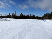 Beginnerspiste in Skicenter Syd