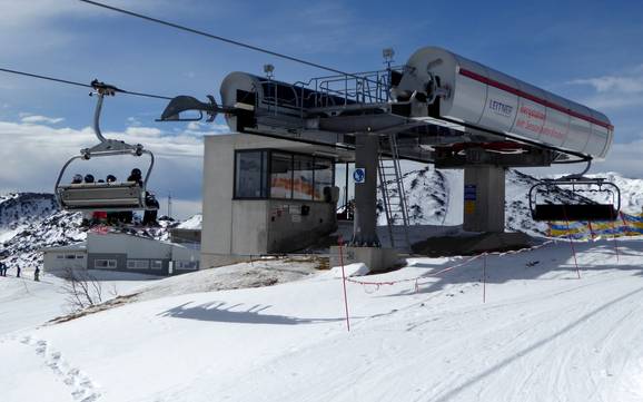 Traunsee: beste skiliften – Liften Feuerkogel – Ebensee