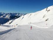 Gemakkelijke piste Gipfelmulde bij de stoeltjeslift Koblat