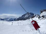 Sneeuwkanonnen in Valtournenche