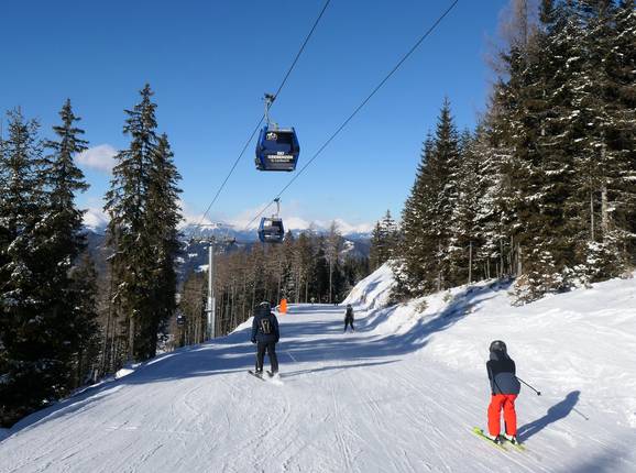 Skigebied Grebenzen met Greben10-baan