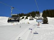 Sunliner 4er - 4-persoons hogesnelheidsstoeltjeslift (koppelbaar) met kap en stoelverwarming