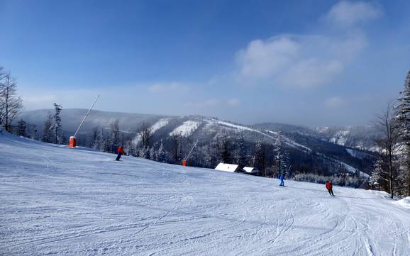 Schlesische Beskieden: Grootte van de skigebieden – Grootte Szczyrk Mountain Resort