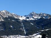 Uitzicht op de Füssener Jöchle