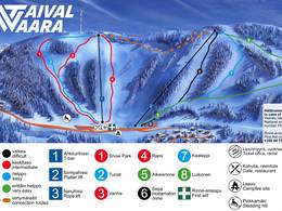 Skigebied Taivalvaara