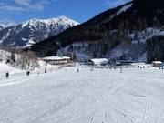 Enorm oefenterrein in het Skizentrum Angertal