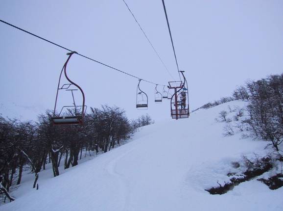 Bosafdaling bij de Plaza Bahn