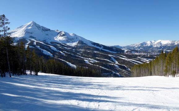 Madison Range: Grootte van de skigebieden – Grootte Big Sky Resort