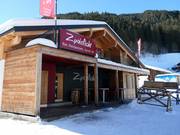 Schemering bij het dalstation in Gaschurn