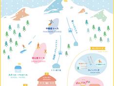 Pistekaart Ina Ski Resort