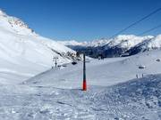 Marguns–Corviglia - 4-persoons hogesnelheidsstoeltjeslift (koppelbaar)