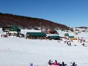 Uitzicht op de appartementen Savin Kuk