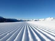 Zeer goede pistepreparatie in het skigebied Espace San Bernardo