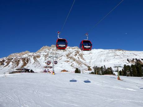 Val di Fiemme (Fleimstal): beoordelingen van skigebieden – Beoordeling Latemar – Obereggen/Pampeago/Predazzo