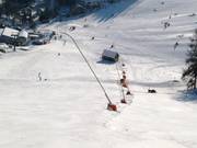 Lanzenbesneeuwing op de Fichtelberg