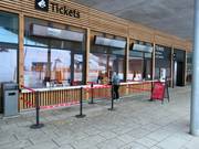 Verzorgde kassaomgeving