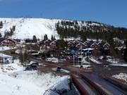 Uitzicht op het centrum van Idre Fjäll