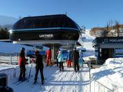Tatranska Lomnica-Buková hora - 8-persoons hogesnelheidsstoeltjeslift (koppelbaar) met kap