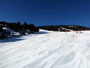 Start van de piste Mermet Mur