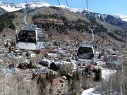 Telluride Free Gondola 1 - 8-persoons gondel (met 1 kabel)