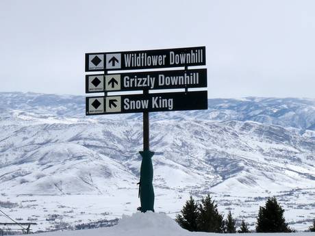 Wasatch Mountains: oriëntatie in skigebieden – Oriëntatie Snowbasin