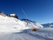 Lanzenbesneeuwing tussen Gütsch en Lutersee