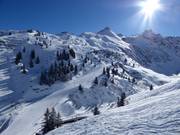 Pistes bij de stoeltjeslift Nova