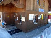 Kassaruimte bij de Zirbenlift