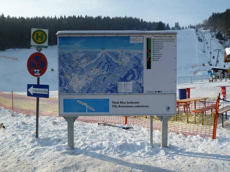 Franken: oriëntatie in skigebieden – Oriëntatie Klausenlift – Mehlmeisel