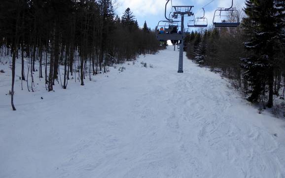 Skigebieden voor gevorderden en off-piste skiërs Mühlviertel – Gevorderden, off-piste skiërs Hochficht