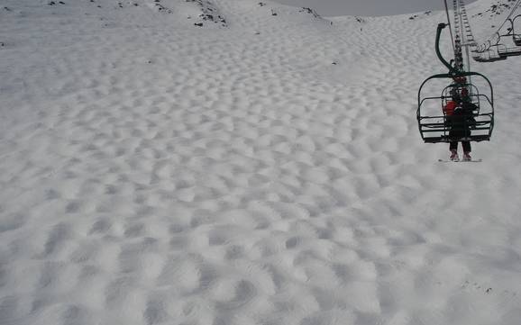 Skigebieden voor gevorderden en off-piste skiërs Slate Range – Gevorderden, off-piste skiërs Lake Louise