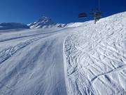 Moeilijke afdaling trainingsparcours