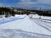 Snelheidsmeettraject bij de Barnliften