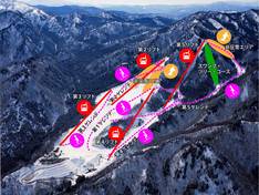 Pistekaart Hida Kawai