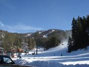 Pistes in het dalgebied