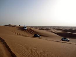 Zandskigebied Sandboarding Dubai