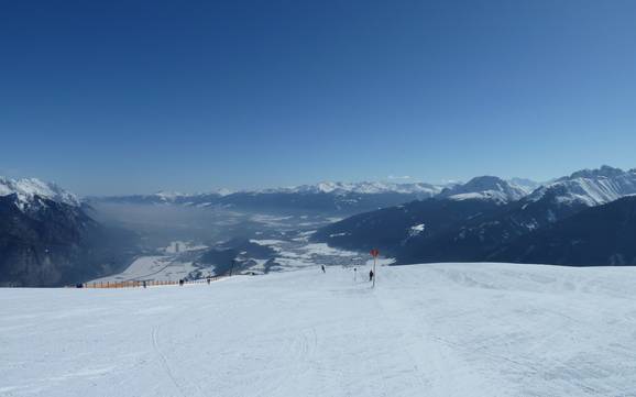 Grootste hoogteverschil in het Sellraintal – skigebied Rangger Köpfl – Oberperfuss