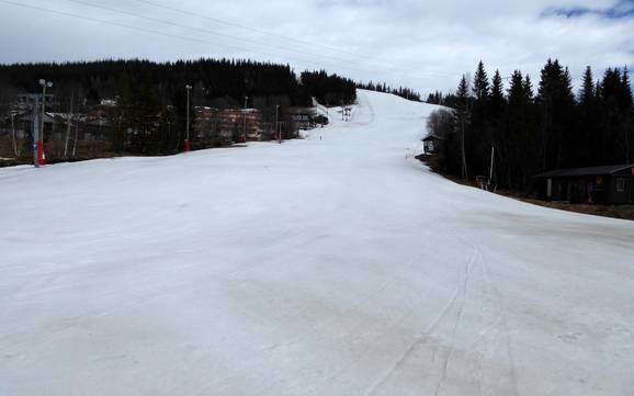 Hoogste dalstation in Åre – skigebied Duved/Tegefjäll