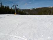 Oefenterrein bij de driepersoonsstoeltjeslift Endeavour