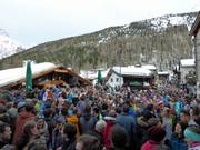 Het legendarische seizoensafsluitingsfeest in Saas-Fee