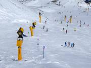 Sneeuwkanonnen op de Fernauferner