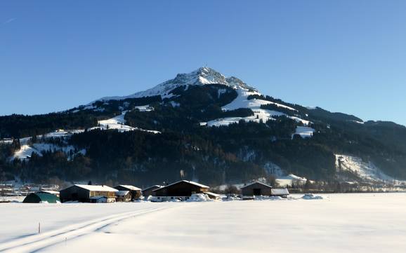 St. Johann in Tirol: Grootte van de skigebieden – Grootte St. Johann in Tirol/Oberndorf – Harschbichl