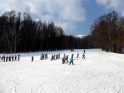 Beginners bij het Furano Prince Hotel