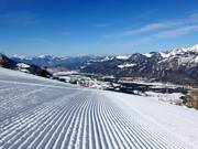 Zeer goede pistepreparatie in Hochkössen